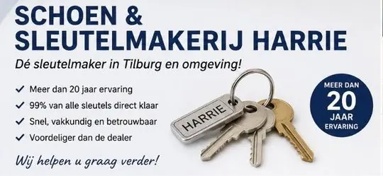 Sleutels en sloten bij Schoen- en Sleutelmakerij Harrie